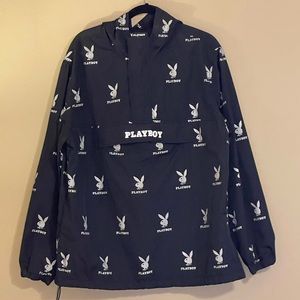 Playboy by PacSun Windbreaker Pullover Large